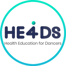 HE4DS Logo Health Education for Dancers