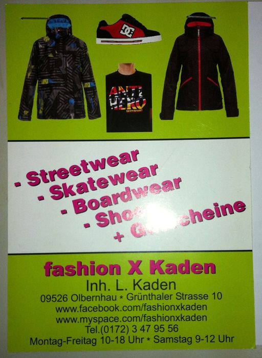 fashion X Kaden Inh. Lutz Kaden
