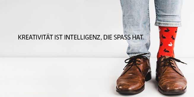 Kreativität ist Intelligenz, die Spaß hat.