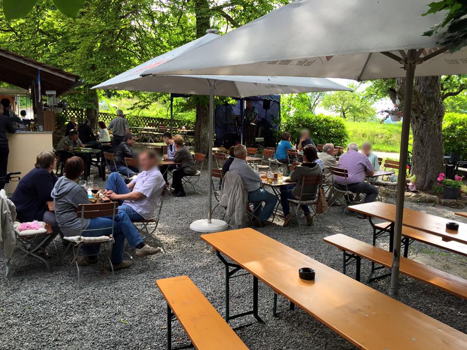 Im Biergarten