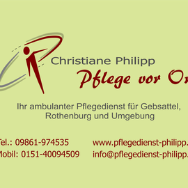 ambulante Pflege Christiane Philipp in Rothenburg ob der Tauber