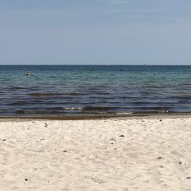 Frühstück am Strand (ausnahmsweise im Sommer )