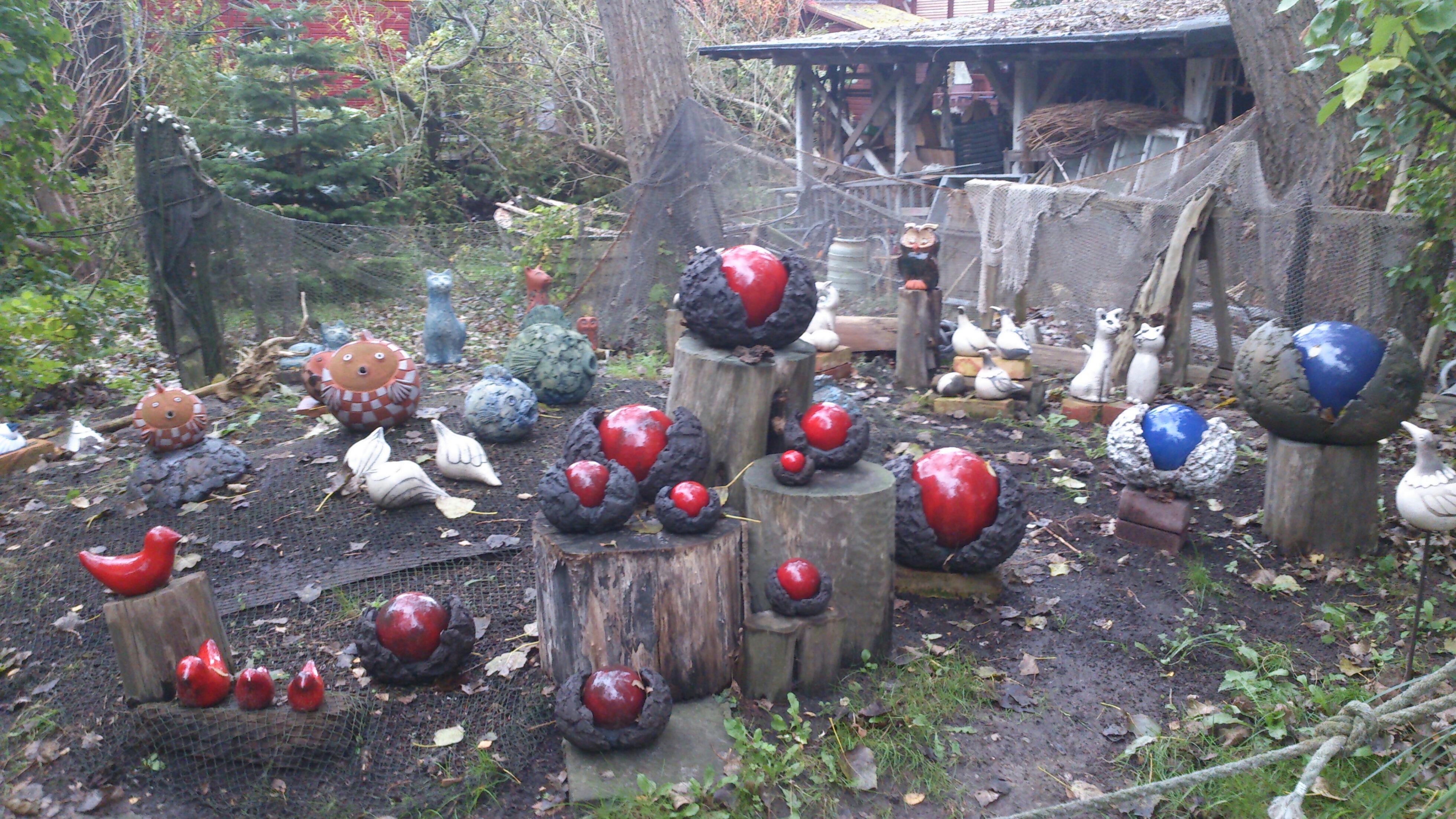 Keramik-Garten