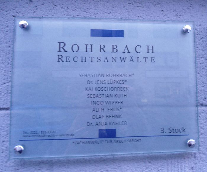 Rohrbach Rechtsanwälte Praxisgemeinschaft - Köln