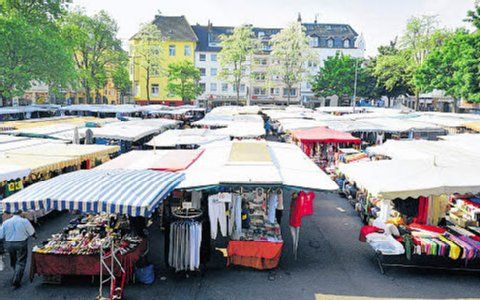 Wochenmarkt Wilhelmplatz - Köln Nippes