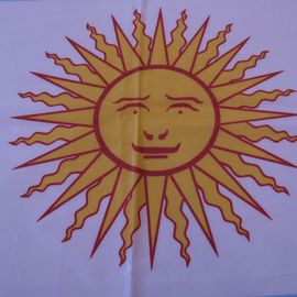 Goldene Sonne von Argentinien, diesjähriger Partner des Tages der offenen Tür dort. Da freut sich sonnenscheinstunde besonders!!! :)