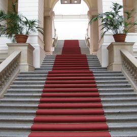 Der schöne Treppenaufgang (Osttreppe).