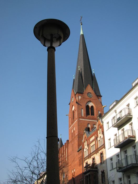 Golgathakirche in der Borsigstraße. Berlin-Mitte. 2015.