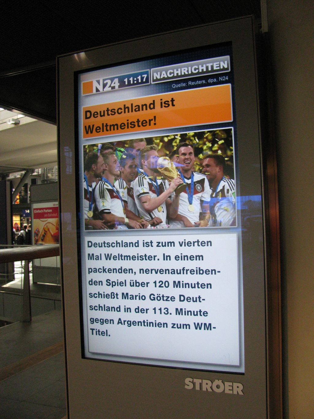 Nutzerfoto 39 HANS IM GLÜCK - BERLIN Hauptbahnhof