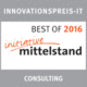 Preisträger Innovationspreis IT 2016 in der Rubrik Consulting (für das UX-Performance Gutachten)