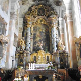 Benediktinerabtei Kloster Metten in der Abteistr. 3, der Altar