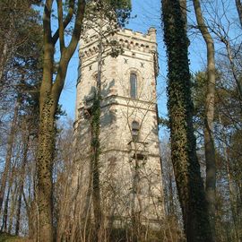 Der Bismarckturm von 1882, ein Ausflugsziel im Göttinger Hainberg