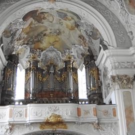 Benediktinerabtei Kloster Metten in der Abteistr. 3, die Orgel
