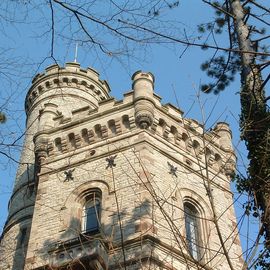 Der Bismarckturm von 1882, ein Ausflugsziel im Göttinger Hainberg