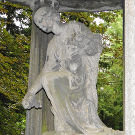 Historischer Stadtfriedhof und Park in Göttingen von 1881, Grabmal Helene und Bruno Blaschny (Privatier)