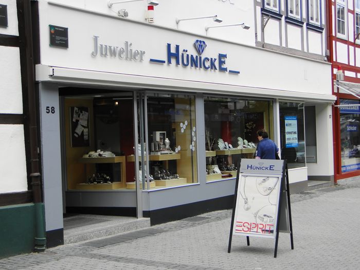 Juwelier Hünicke in der Breiten Str. 58