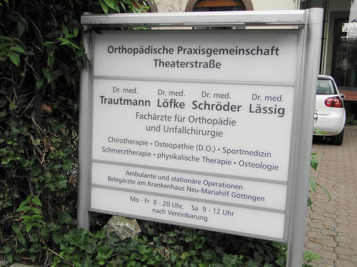 Nutzerbilder Dres. med. Trautmann, Schröder, Lässig, Schiele Facharzt für Orthopädie