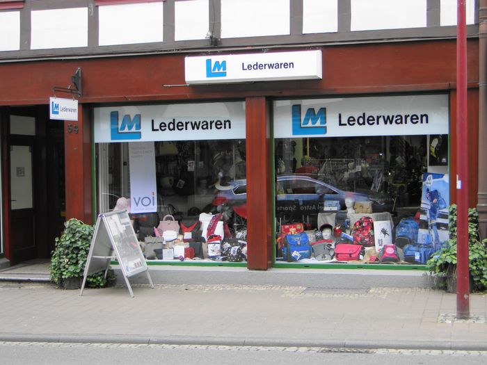 L.M. Lederwaren in der Altendorfer Str. 34