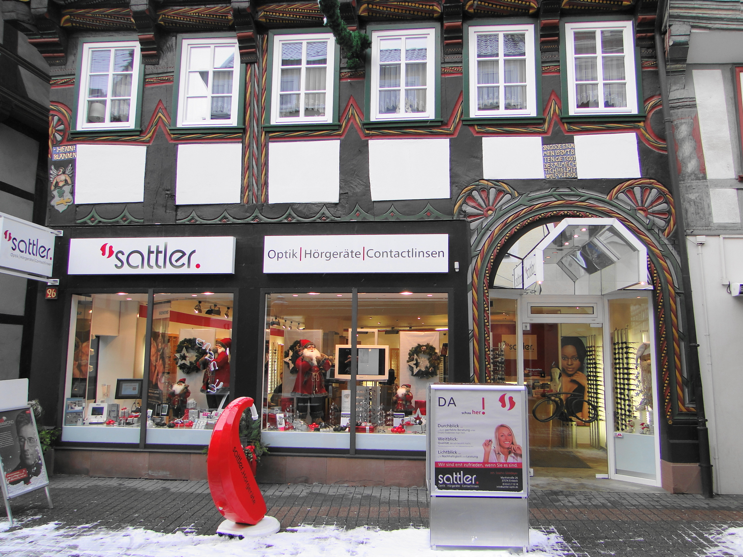 Sattler Optik, Inh. Sascha Waldeyer in Einbeck, Marktstr. 26