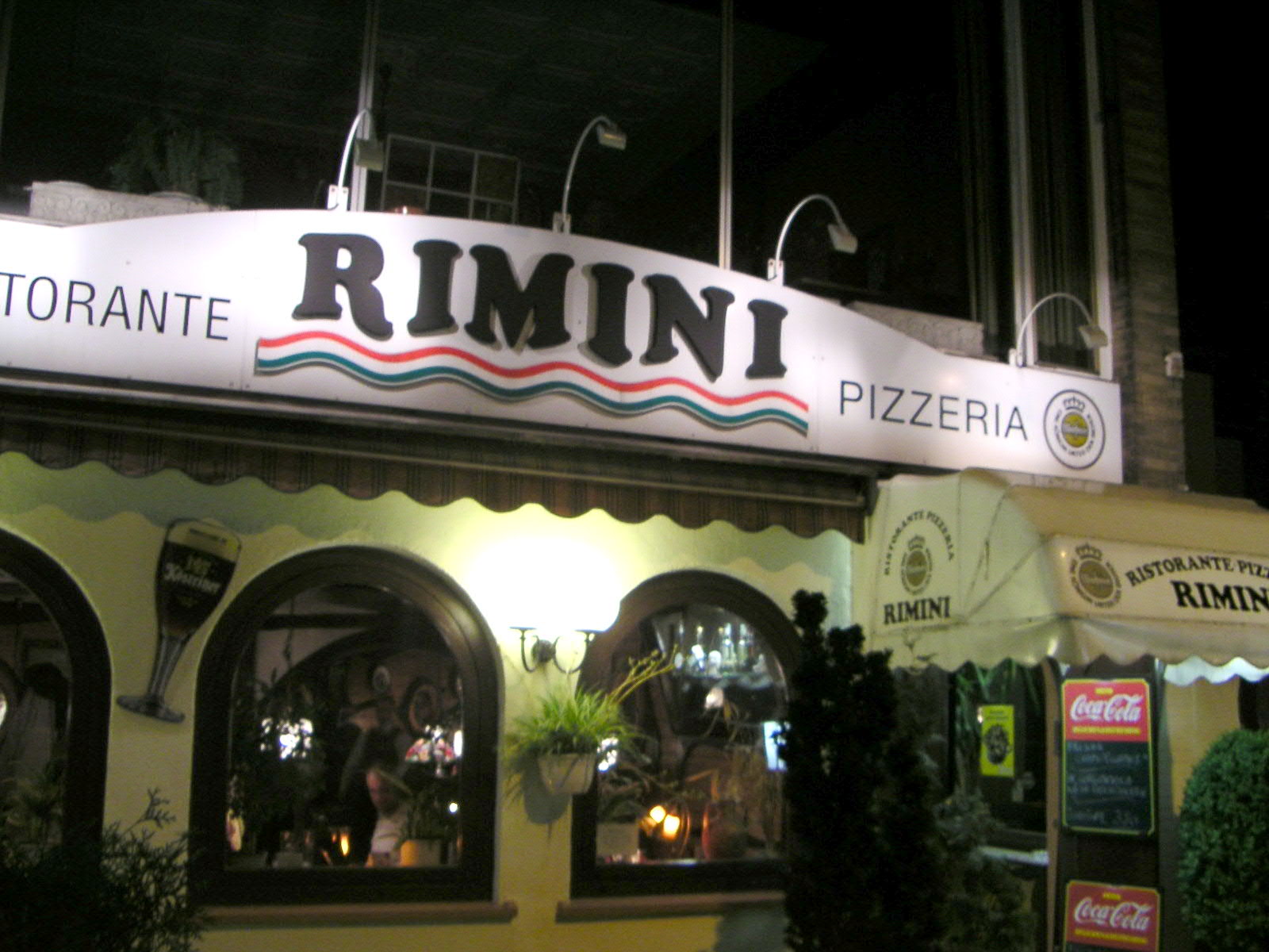 Rimini am Abend