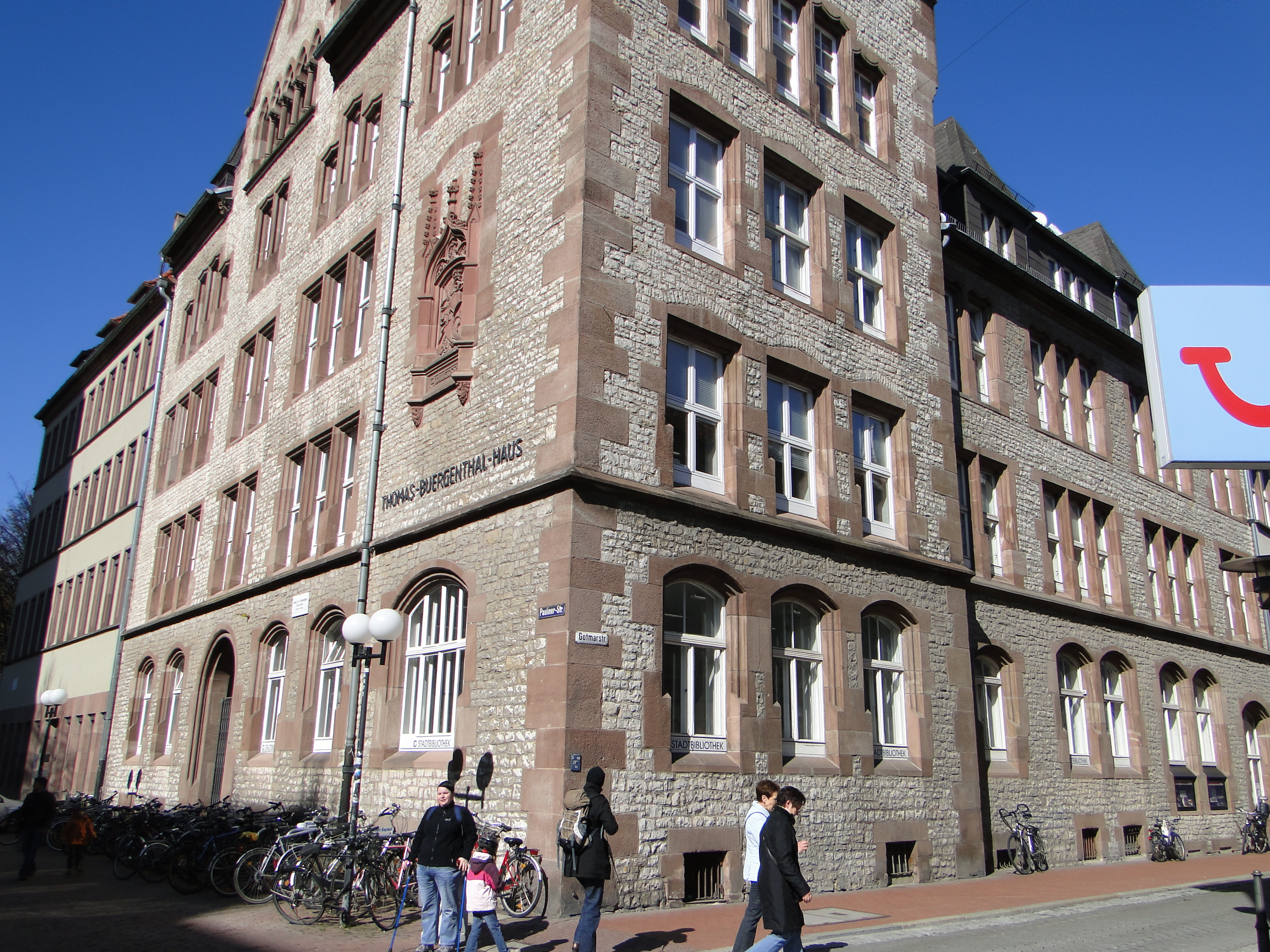 Stadtbibliothek Göttingen im Thomas-Buergenthal-Haus, Gotmarstr. 8