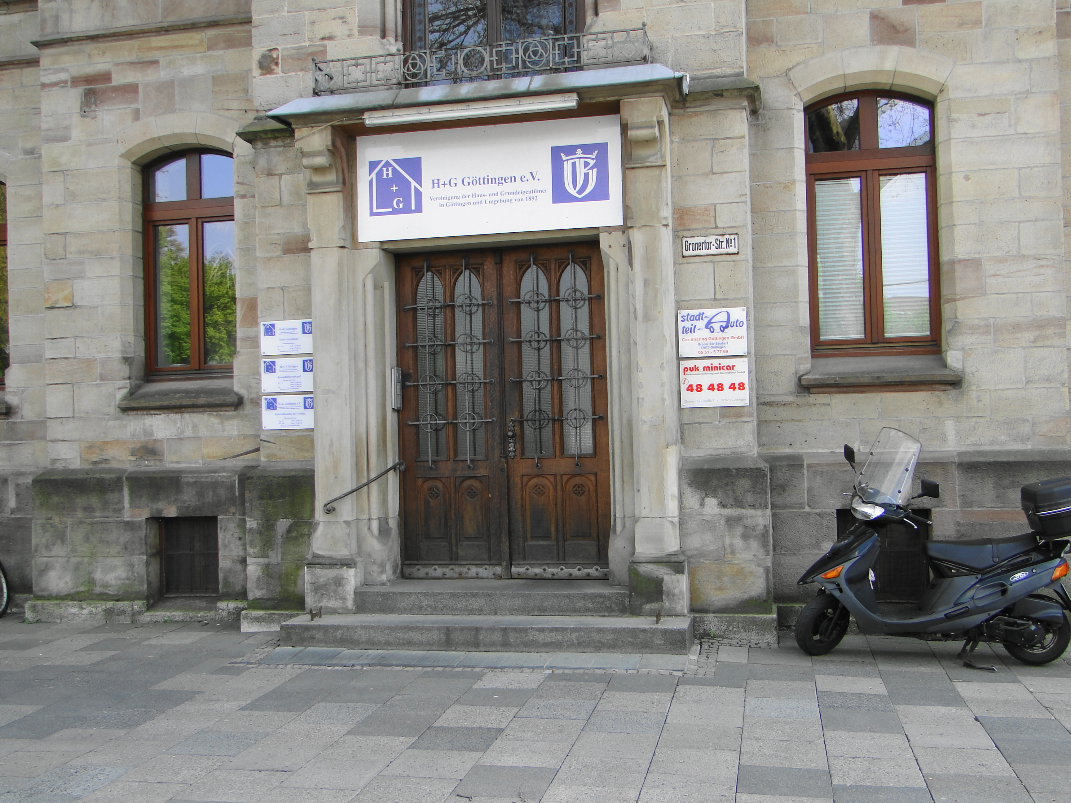 Haus + Grund DienstleistungsgmbH in der Groner-Tor-Str. 1