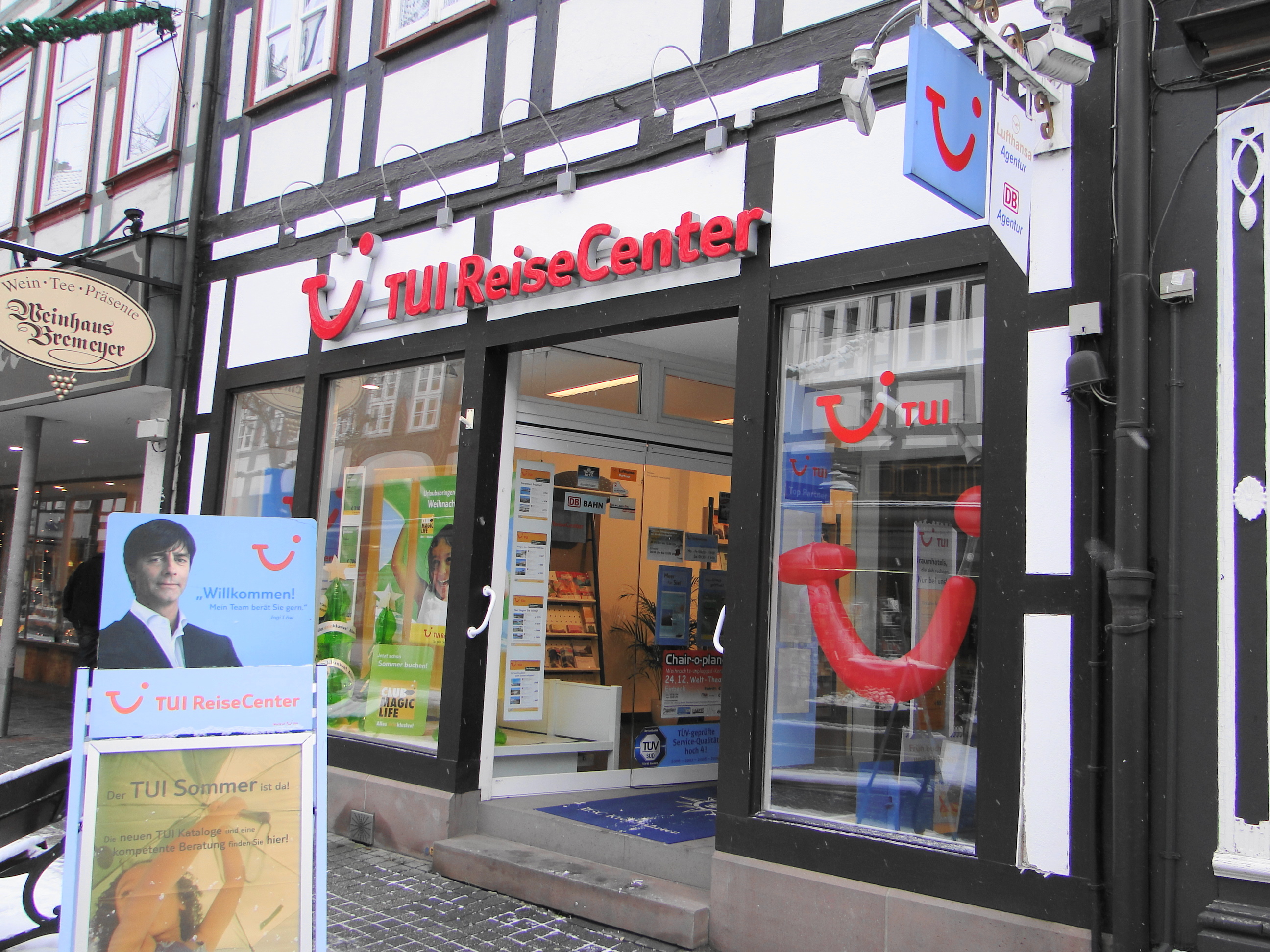 Reisebüro TUI ReiseCenter in Einbeck, Marktstr. 23