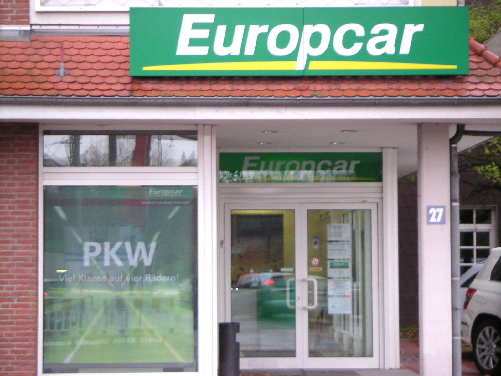 Eingang Europcar