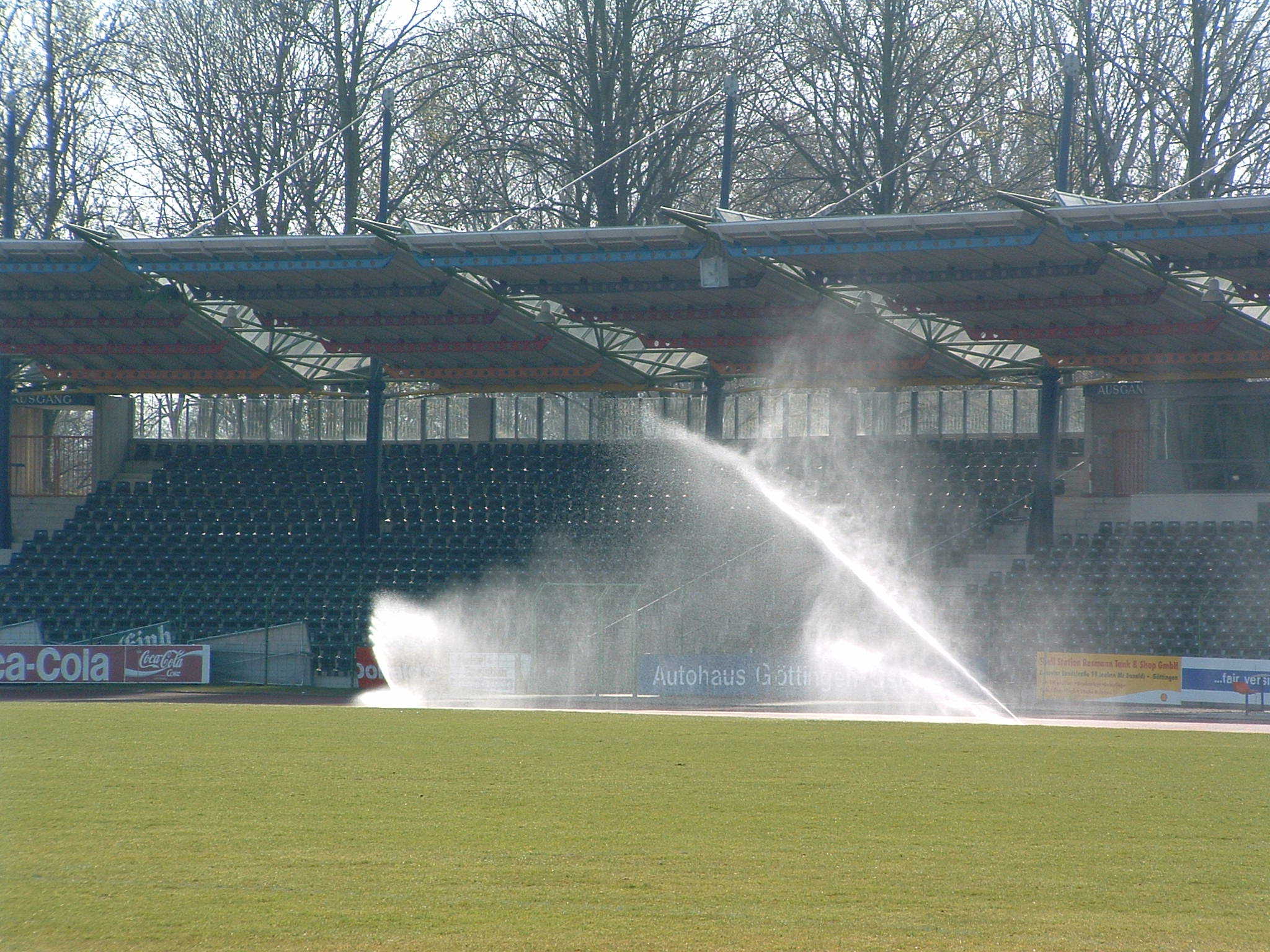 Das Göttinger Jahnstadion (Sportpark) am Sandweg 7