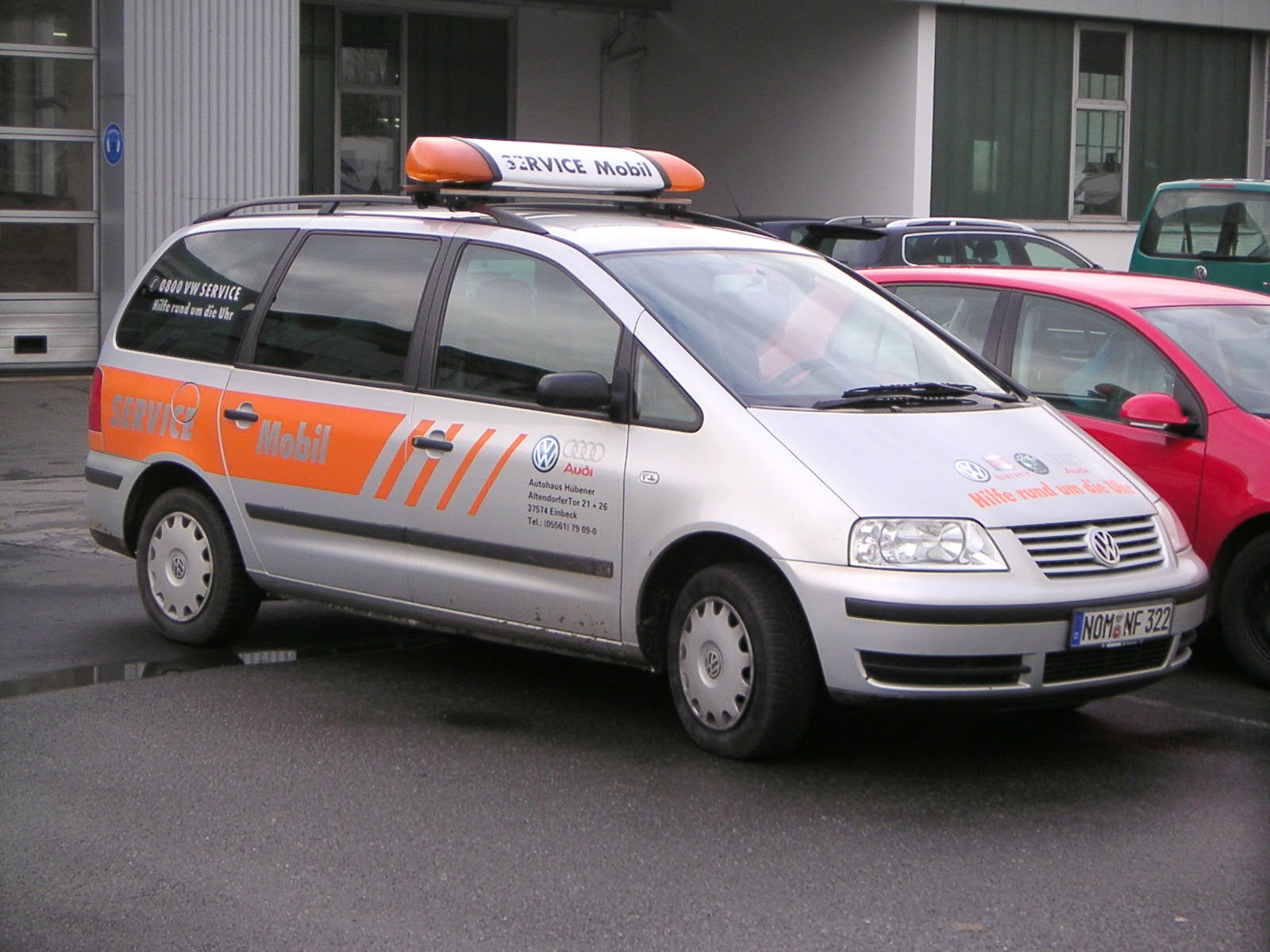 Servicemobil VW Sharan