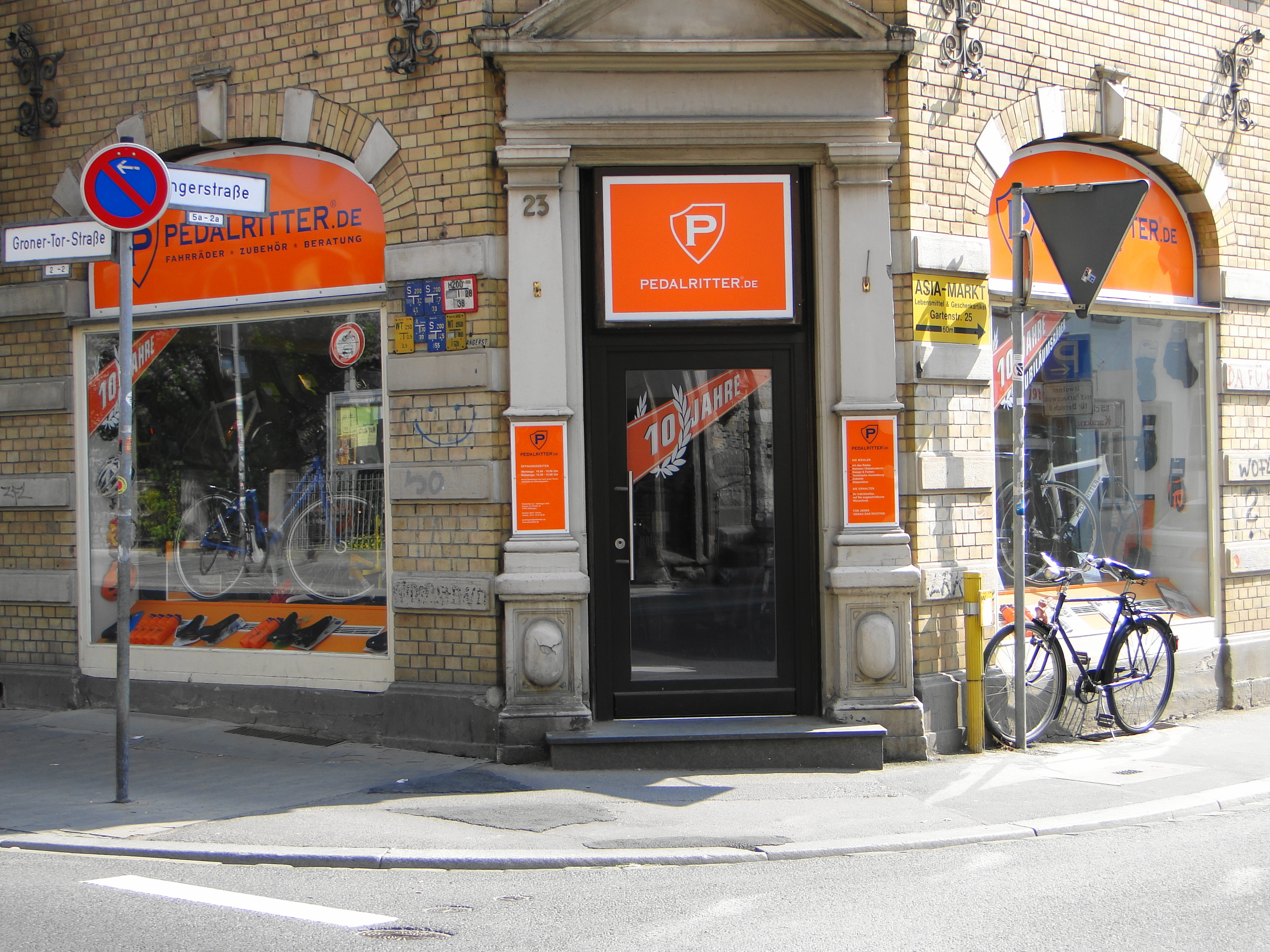 Fahrradgeschäft Pedalritter.de GbR in der Groner Str. 23