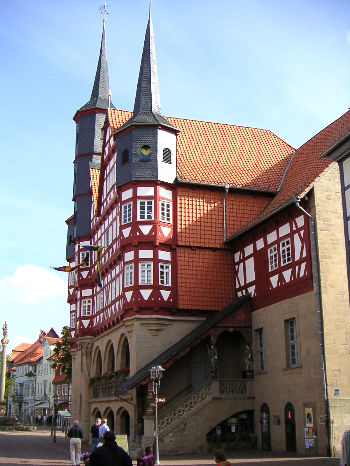 Das Duderstädter Rathaus in der Marktstr. 66