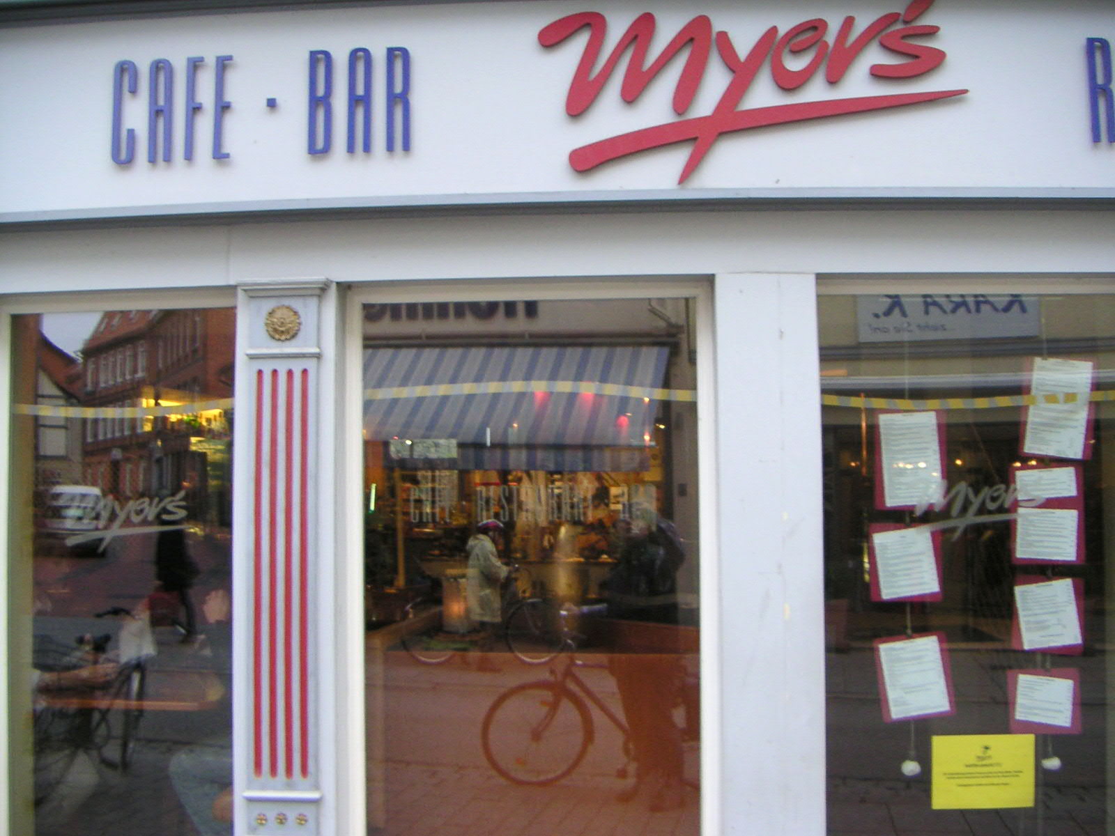 Cafe-Restaurant-Bar Myer's, Lange-Geismar-Straße