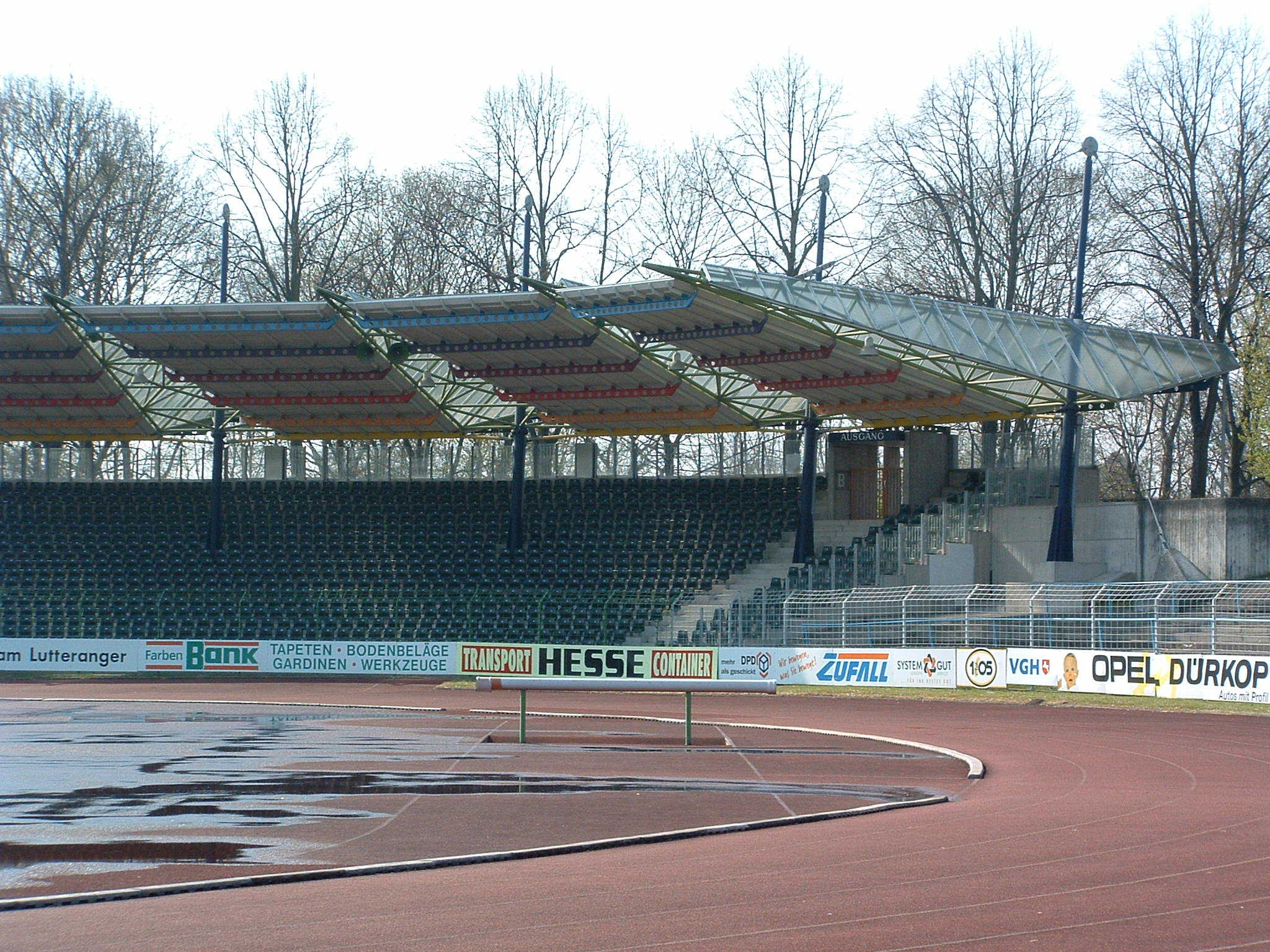 Das Göttinger Jahnstadion (Sportpark) am Sandweg 7