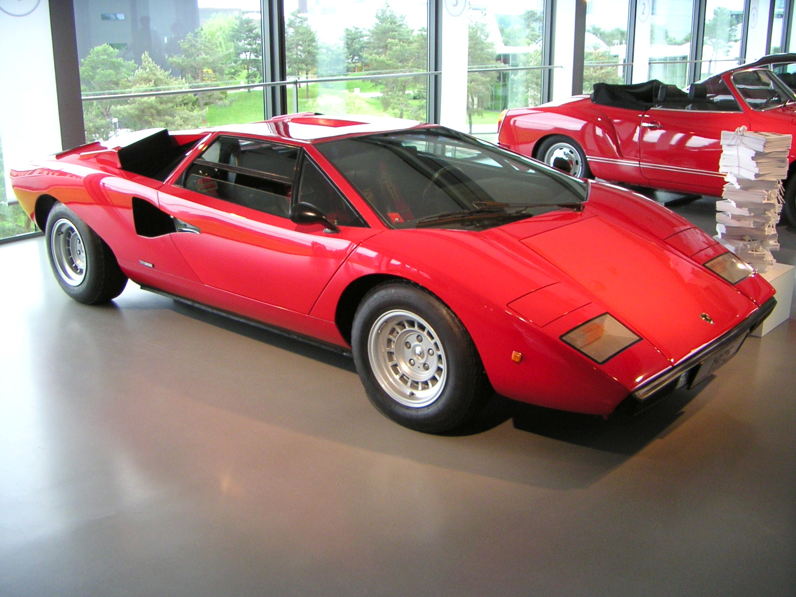 VW Autostadt GmbH in Wolfsburg, Stadtbrücke, Lamborghini Countach