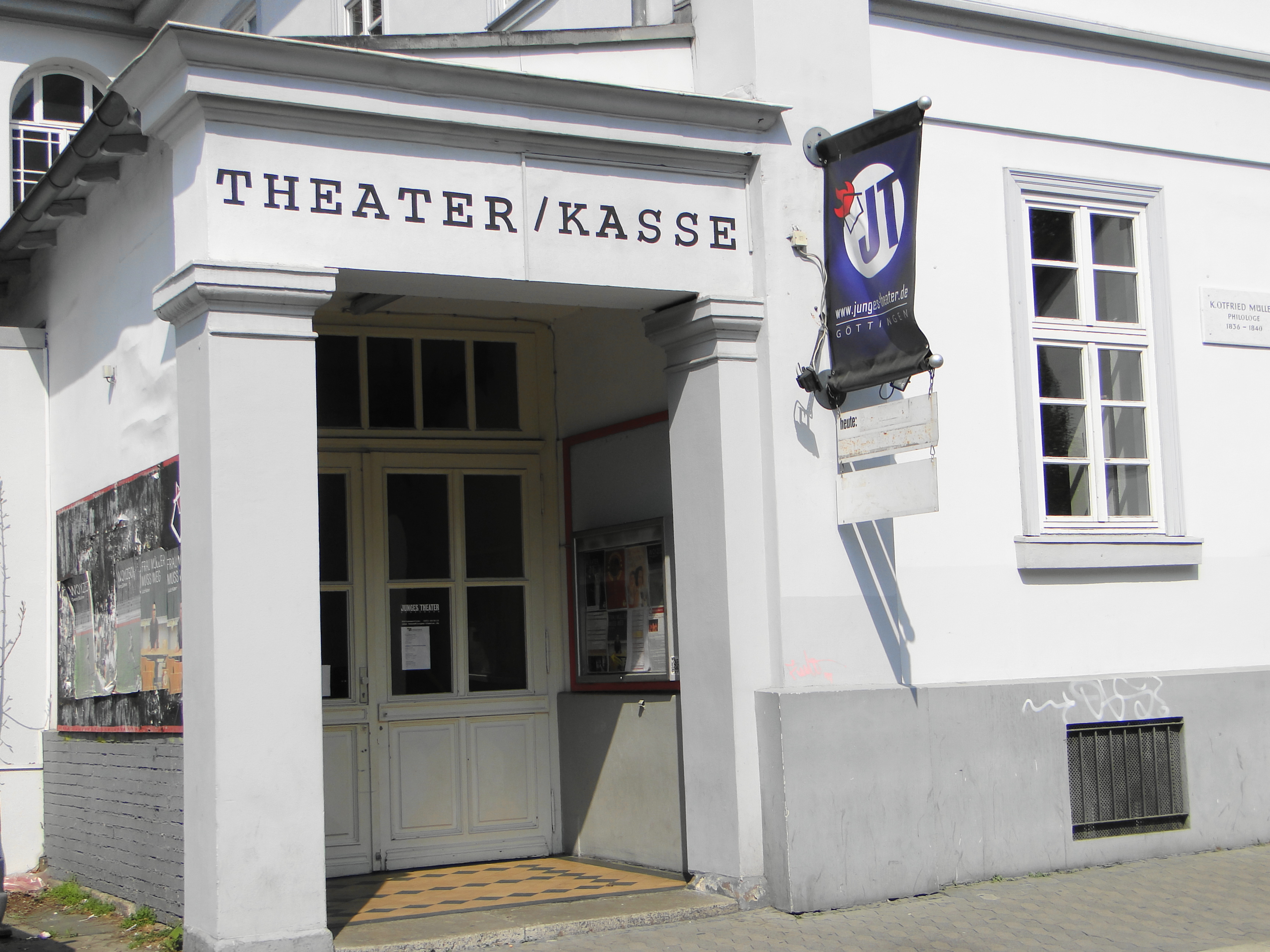 Junges Theater in Göttingen GmbH in der Hospitalstr. 6, Eingang