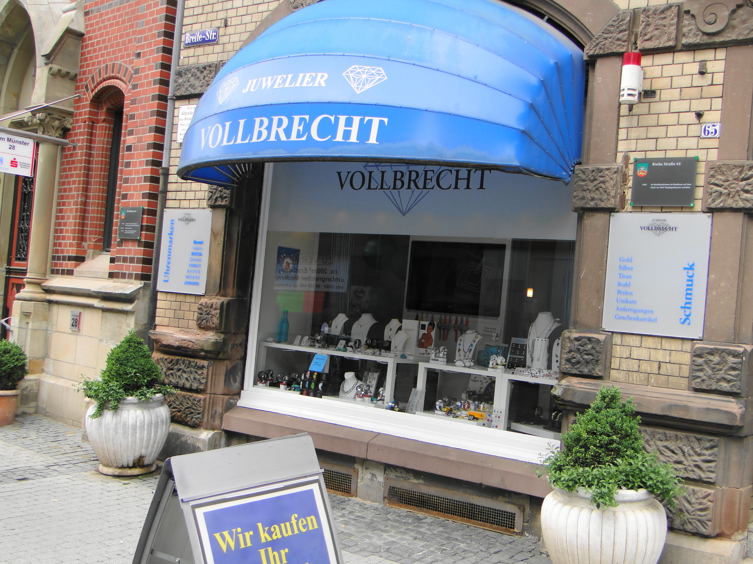 Juwelier Vollbrecht in der Breiten Str. 65