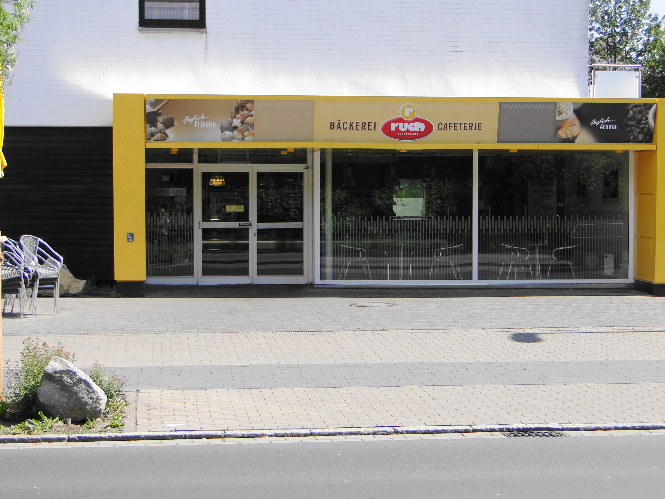 Feinbäckerei u. Cafeteria ruch in der Königsallee 68 A