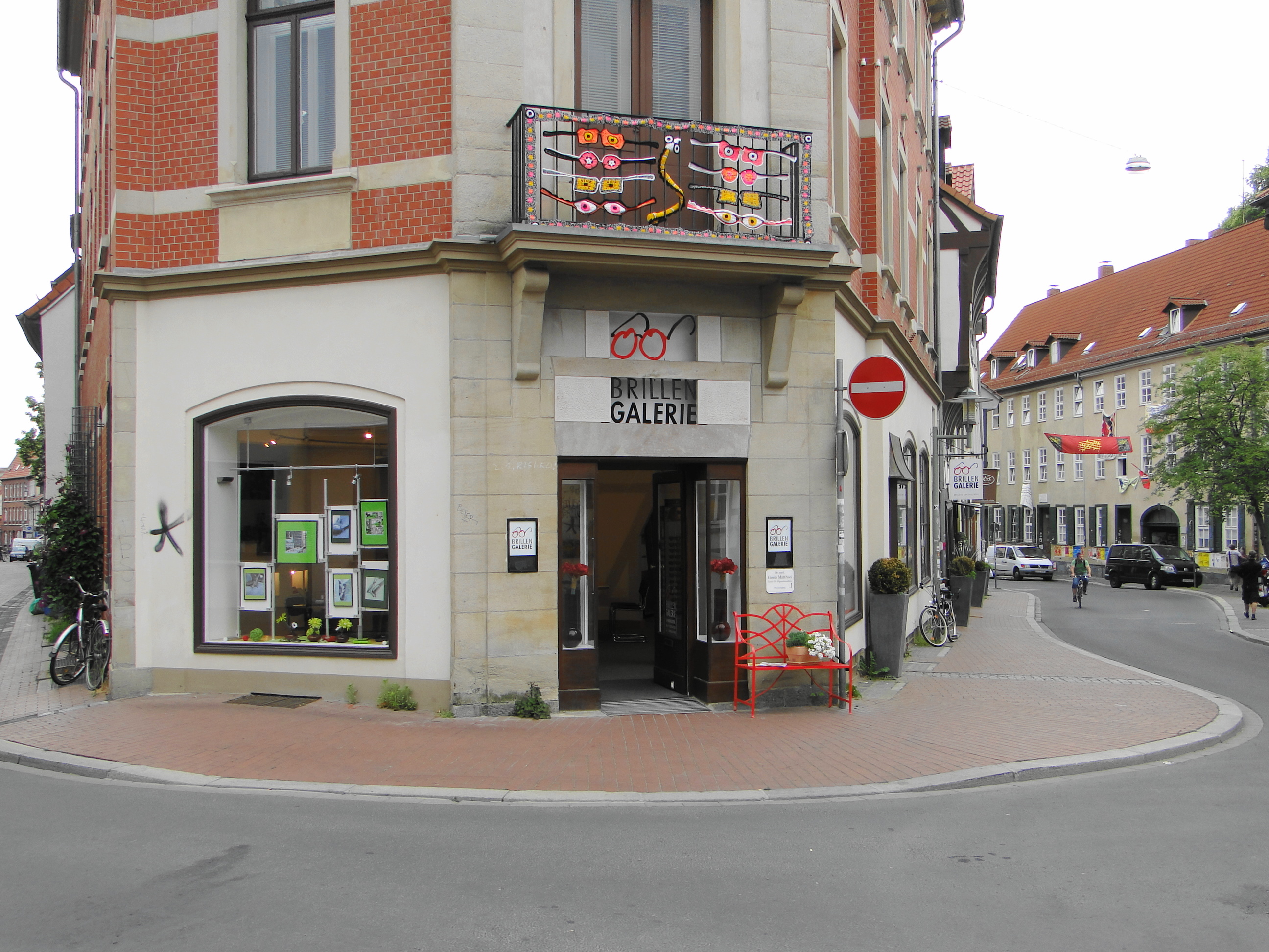 Optik u. Brillen Galerie in der Roten Str. 41, Eingang