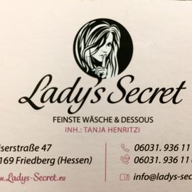 Dessous und Wäsche Lady's Secret in Friedberg in Hessen