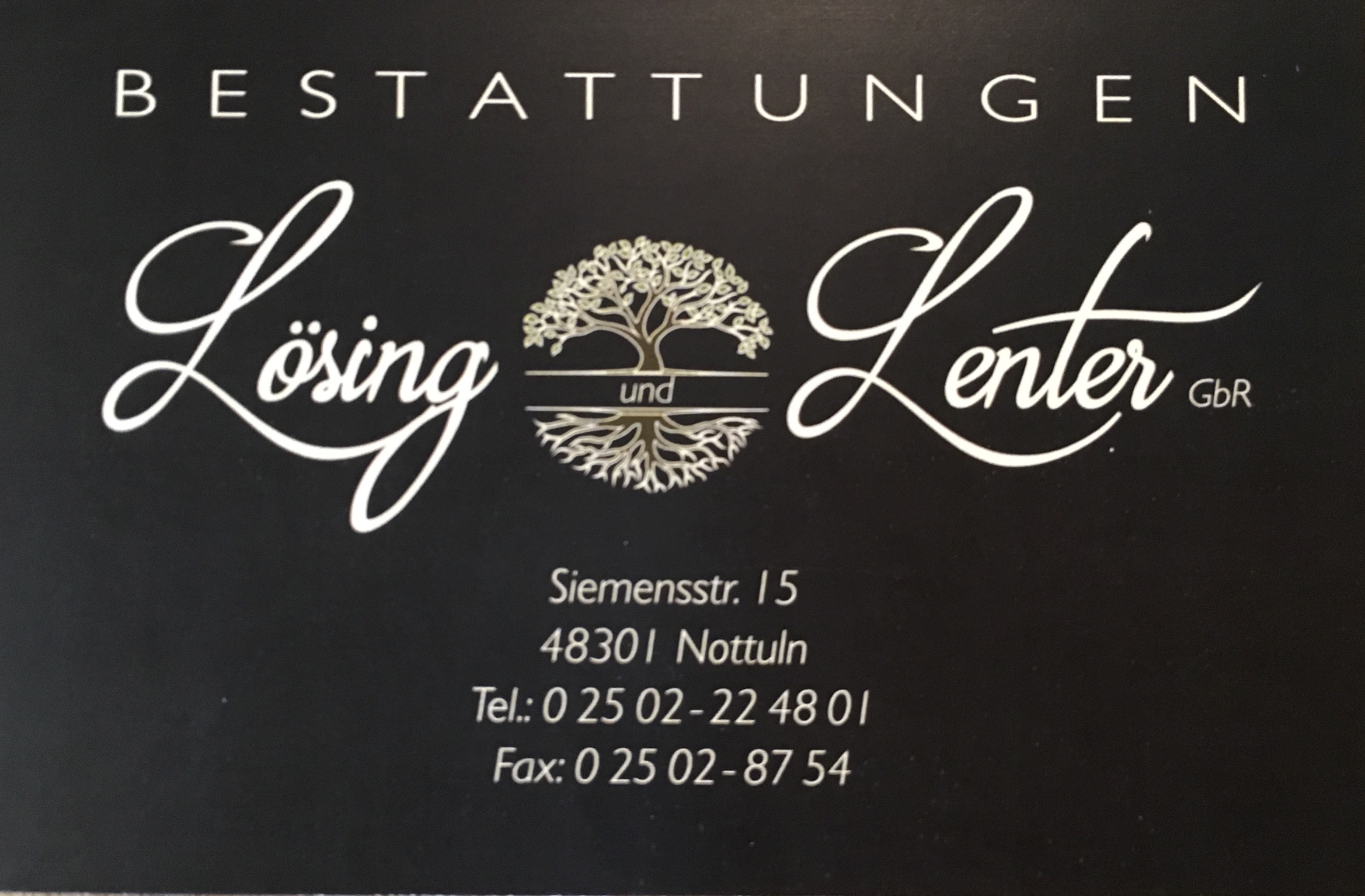 Bild 1 Bestattungen Lösing & Lenter GbR in Nottuln