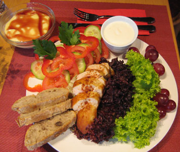 Bild 6 Mahlzeit  Gastronomie im Alt-Petritor in Braunschweig
