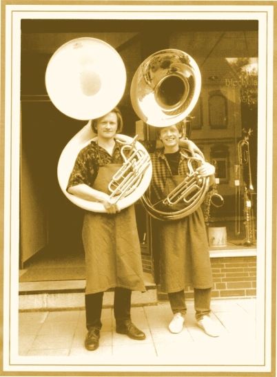 1995 am Gründungstag des ältesten Musikhauses Hildesheims.