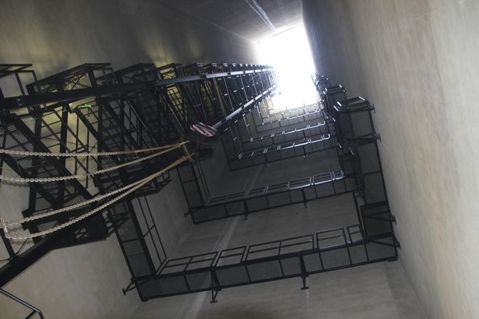 Treppe 74m Rollercaster Freizeitpark