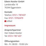 Edwin Kestler GmbH KFZ-Reparaturwerkstätte in Eggenstein Gemeinde Eggenstein-Leopoldshafen