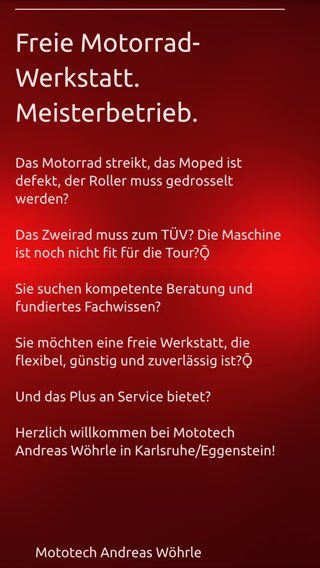 Nutzerbilder Wöhrle Moto-Tech Motorrad Werkst.