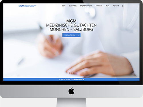 Webdesign / Medizinbranche
