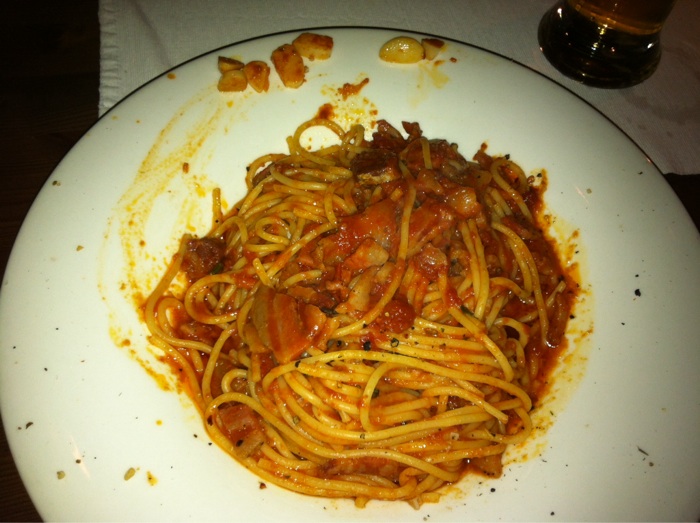 Spaghetti Amatriciani