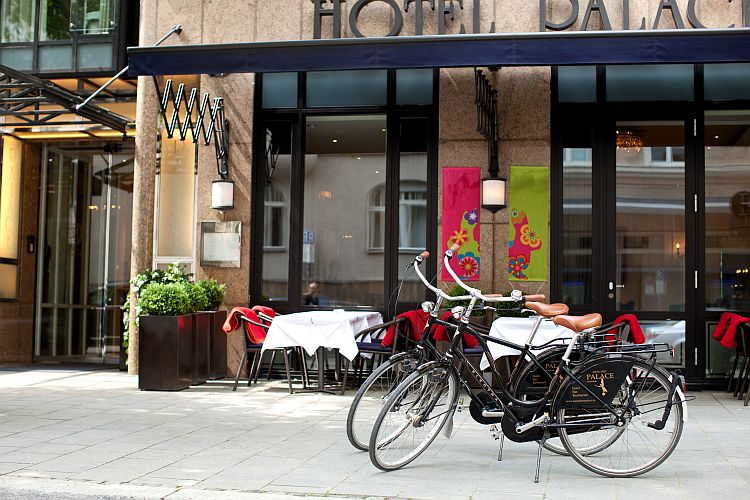 rent a bike @ Hotel München Palace