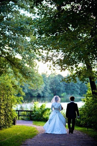 Brautpaar am Boddensee